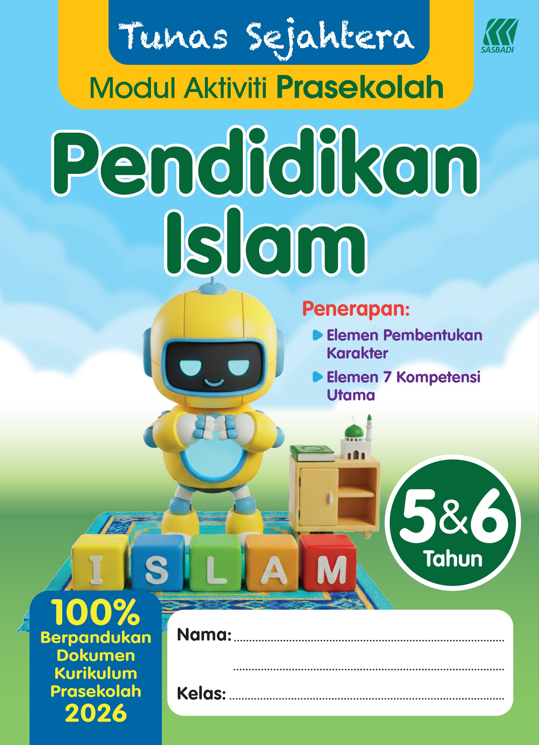 Modul Aktivti Tunas Sejahtera Prasekolah (Pendidikan Islam) Cover